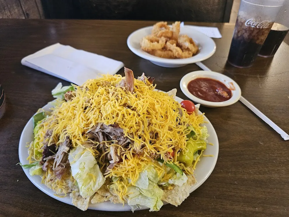 Loaded BBQ Nachos