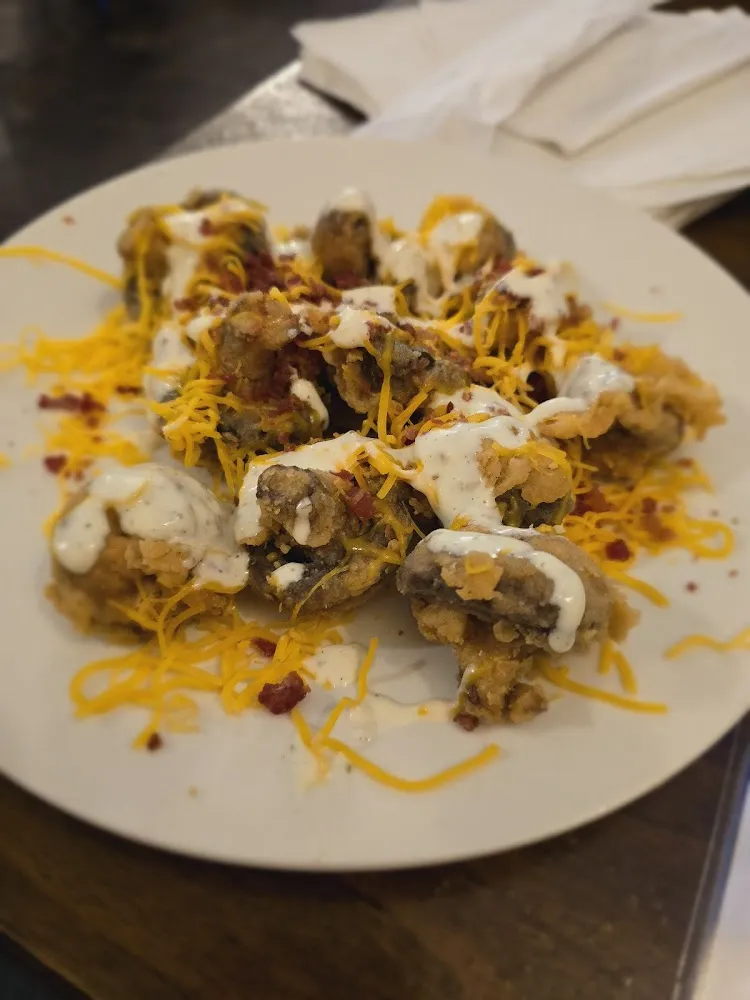 Loaded Fried Mushrooms