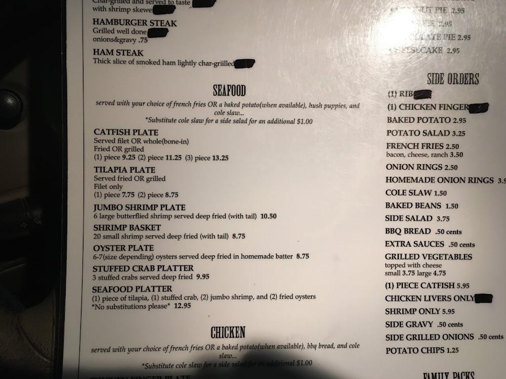 Luna's Bar-B-Que Menu image 3